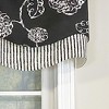 RLF Home Pouf Floral Glory 3" Rod Pocket Layered Window Valance, 50" x 16" - image 3 of 4