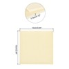Unique Bargains Unfinished Smooth Surface Grain Laser Cutting Basswood Sheet 10 Pcs - 2 of 4