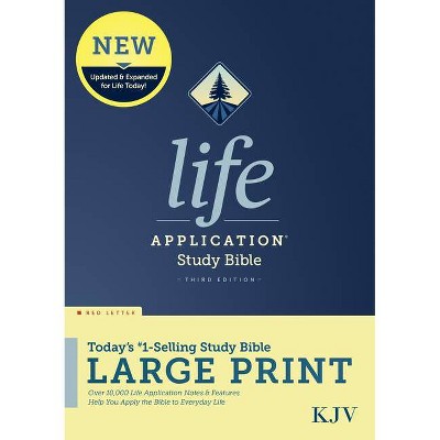 KJV Life Application Study Bible, Third Edition, Large Print (Red Letter, Hardcover)