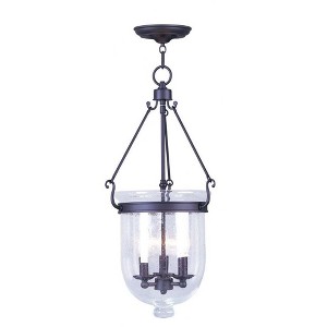 Livex Lighting Jefferson 3 - Light Chandelier in  Antique Brass - 1 of 1