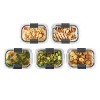 LunaLulinlk Food Storage Containers, 3.2 Cup 5 Pack, Leak-Proof, BPA Free, Clear Tritan Plastic - 3 of 4