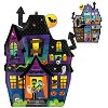 LoonBalloon 27" Haunted Manor Halloween Foil Balloon with 4 Latex Balloons – Spooky Haunted House Party Decoration Set - 2 of 4
