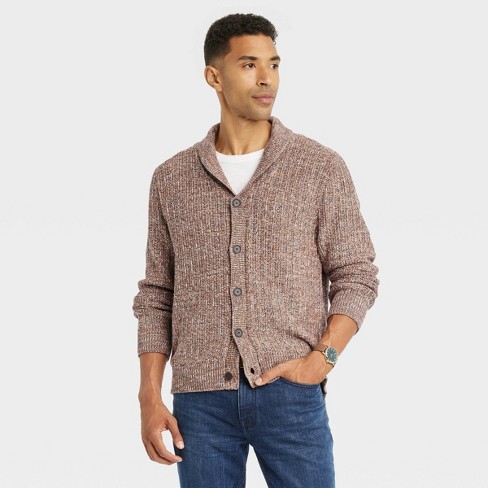 Men's Shawl Collared Sweater Cardigan - Goodfellow & Co™ : Target