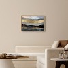 Art Remedy Rivers of Gold Blue Abstract Wall Art Framed - 2 of 4