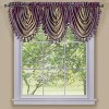 GoodGram Royal Ombre Crushed Semi Sheer Complete 6 Pc. Window Curtain & Valance Set - 3 of 4