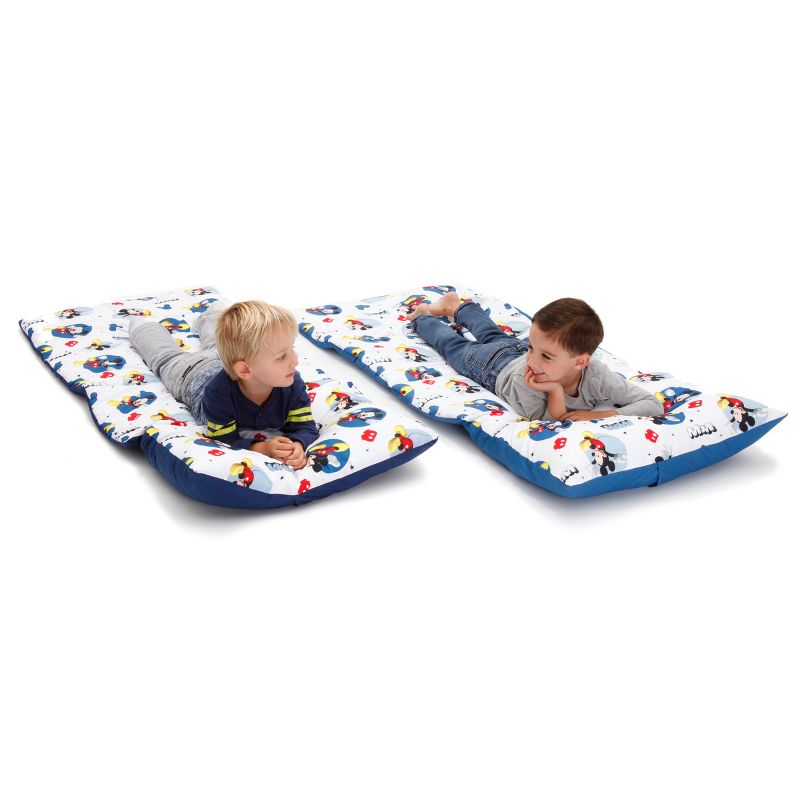 Disney Mickey Mouse Easy-Fold Toddler Nap Mat in Blue, 4 of 7