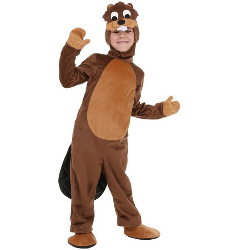 HalloweenCostumes.com 4T   Toddler Beaver Costume, Brown - image 1 of 1