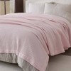 50"x60" Cotton Waffle Knit Throw Blanket - Isla Jade - 3 of 4