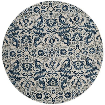 ivory/blue