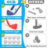 Skirfy Toddler Golf Set, Upgraded Kids Golf Clubs with Golf Cart, 4 Clubs, 8 Balls, 2 Practice Holes, Shoulder Strap & Flags. - 3 of 4