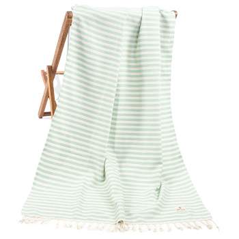 4pc Villa Bath Towel Set Green - Royal Turkish Towel : Target