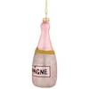 Northlight 5.5" Glittered Champagne Bottle Glass Christmas Ornament - 4 of 4