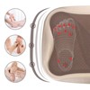VisioGear Vibration Plate Fitness Platform, Shaking Workout Board, Weight Loss Equipment for Men and Women, Gold & Black, 21.9"*14.4"*5.5" - 2 of 4