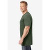 KingSize Men's Big & Tall Shrink-Less Lightweight Longer-Length V-Neck T-Shirt - 4 of 4