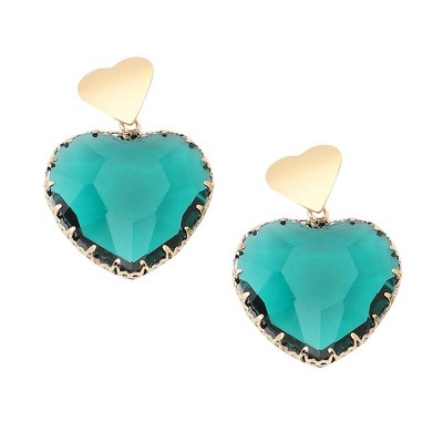 SOHI Women's Oceanic Drop Earrings