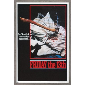 Trends International Friday The 13th - One Sheet Framed Wall Poster Prints - 1 of 4