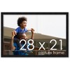 PosterPalooza | Modernist Black Picture Frame - UV Acrylic, Backing Board, Hanging Hardware Included - 2 of 4
