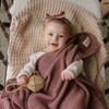 100% Luxury Organic Cotton Baby Swaddle Blanket for Newborn and Infant Boys and Girls - 2 of 4