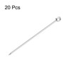 Unique Bargains Stainless Steel Drink Appetizer Ring Head Cocktail Picks 4.3" - 3 of 4