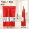 Unique Bargains Matte Metallic Aluminum Foil Zip Closure Food Storage Containers 30 Pcs - 2 of 4