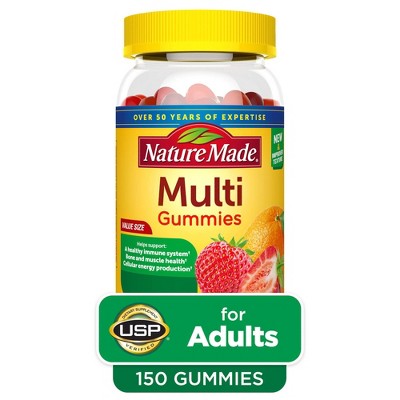 Nature Made Multivitamin Gummies - Orange, Cherry & Mixed Berry - 150ct