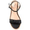 Journee Collection Womens Dexxla Buckle Ankle Strap Low Platform Sandals - image 4 of 4