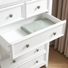 Lyngins 6-Drawer Dresser with Metal Handles,Modern Chest of Drawers,Storage Furniture for Bedroom,Living Room - 4 of 4