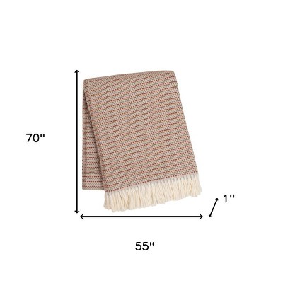 HomeRoots Woven Plush Throw Blanket - Thumbnail 4