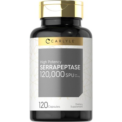 Carlyle Serrapeptase 120000 SPU | 120 Capsules