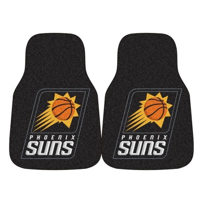 NBA Phoenix Suns Carpet Car Mat Set - 2pc