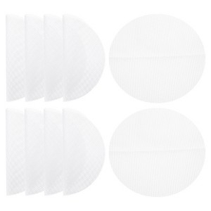Unique Bargains Mesh Reusable Round Non-Stick Baking Mats - 1 of 4