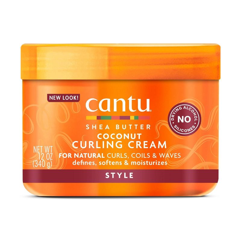 Cantu Natural Hair Coconut Curling Cream with Shea Butter, 1 of 14