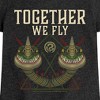 Girls' - How to Train Your Dragon - Together We Fly Fitted Short Sleeve Graphic T-Shirt - 2 of 4