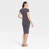 Short Sleeve T-Shirt Midi Maternity Dress - Isabel Maternity by Ingrid & Isabel™ - image 2 of 2