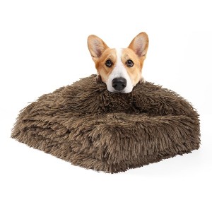 Shaggy Fluffy Fleece Waterproof Calming Pet Throw Blanket - 1 of 2