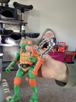  Teenage Mutant Ninja Turtles: Mutant Mayhem 5.5” Michelangelo  Deluxe Ninja Shouts Figure by Playmates Toys : Toys & Games