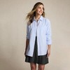Lands' End Women's Oversized Oxford Button Front Shirt - 4 of 4