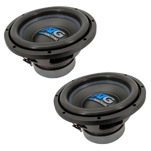 ATG Audio 10 inch 2" 4-layer aluminum single voice coil 4Ω 2 woofer bundle - 1 of 3