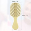 Unique Bargains Leaf Style Hollow Hair Brush 1 Pc - 2 of 4
