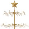 Casafield Ornament Display Stand - Wrought Iron Christmas Tree Ornament Holder - 3 of 4