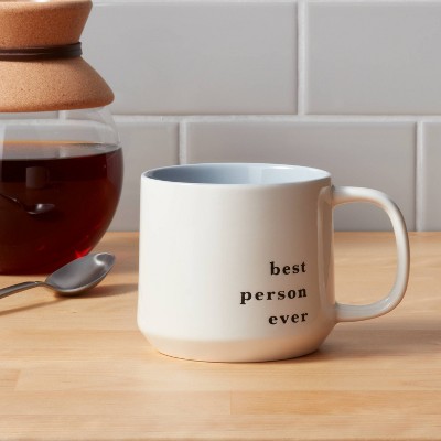 Latte Coffee Mug Tea Cup Stoneware RE Target Room Essentials Seafoam Green 16oz 