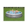 Bestway Fast Set PVC 13' Above Ground Round Inflatable Swimming Pool Set - 3 of 4