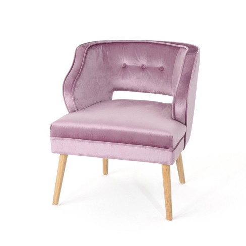 Light purple best sale accent chair