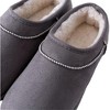 Roxoni Women's Fuzzy Winter Bootie Slippers – Soft and Cozy House Slippers - 3 of 4