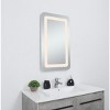 Elegant Lighting Genesis 27in x 30in soft edge LED mirror - 4 of 4