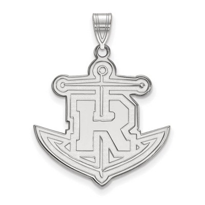 Black Bow Jewelry 10k White Gold Rollins College Tars NCAA Extra Large Pendant