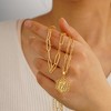 Turandoss 2PCS Dainty Gold Necklace for Women Girls - Layered Initial Pendant Necklaces, Gold Jewelry for Women, Birthday Gifts for Girls 8-18 - 4 of 4