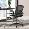 GlasFlength Task and Office Chairs Adjustable Office Chair Ergonomic Swivel Chair Computer Arm Chair for Long Sitting, Black, 25.25"*23.5"*49.5" - 4 of 4