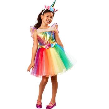 Rubies Rainbow Unicorn Girl's Costume