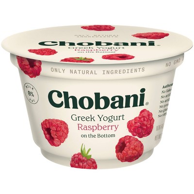 Chobani Raspberry on the Bottom Nonfat Greek Yogurt - 5.3oz